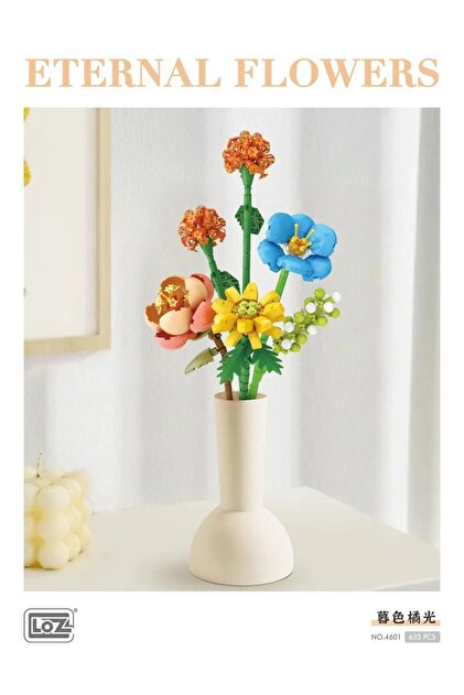 Loz Eternal Flowers Seti – Ayçiçeği, Ortanca, Zambak ve Şakayık