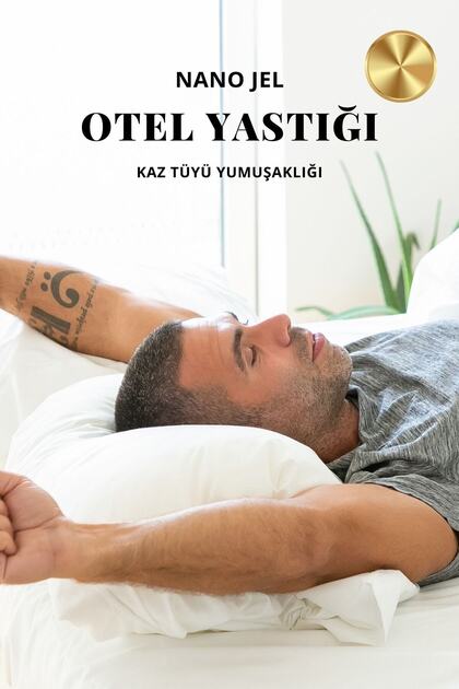 Premium Otel Yastığı-Pamuk Kumas-nano Jel-kaz Tüyü Yumuşaklığı-(1100 Gram) (1 Adet) 50x70 Cm