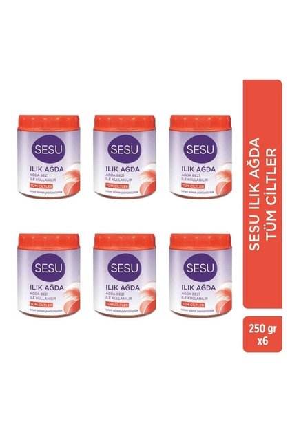 Turuncu Ilık Ağda 250 Gr x 6 Adet