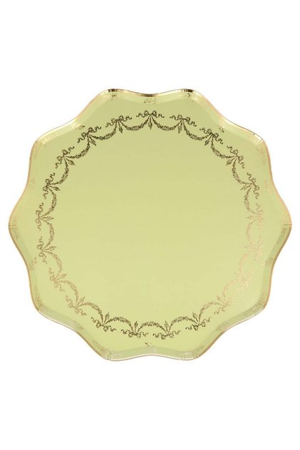 - Ladurée Paris Dinner Plates - Ladurée Paris Plates - L - 8 Pcs