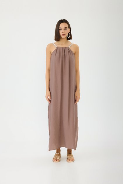Beaded Strap Dress