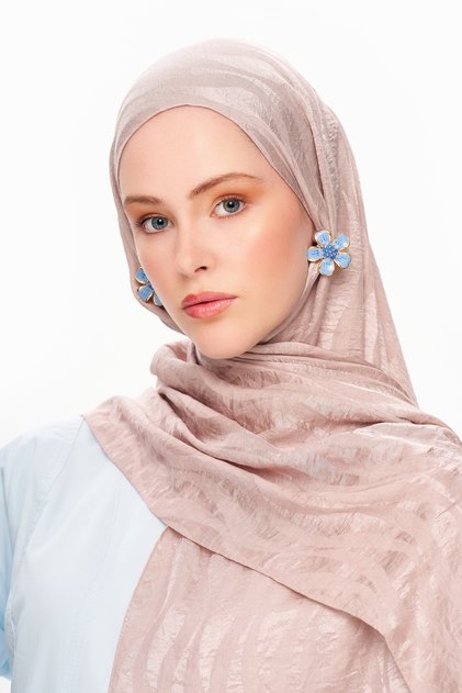 Sable Drift Premium Jakarlı Şal Bej