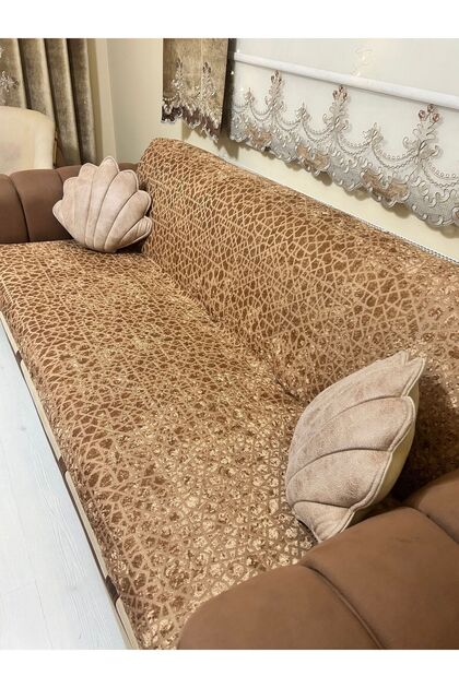 Sponge Seat Cover New Fashion Dark Cappuccino Color 1Pc Anti-Slip 210*170 cm