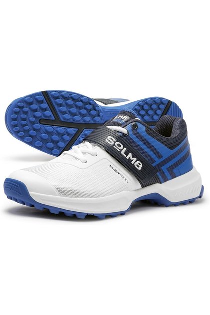 S8 Cricket Shoes Rubber Spikes Professional Cleats for Turf & Field Sports Gel Cushioned Insole
