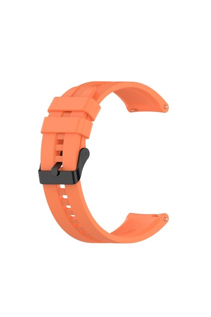 Curea universală de ceas din silicon, lățime 22 mm, eliberare rapidă, portocalie, eR D L