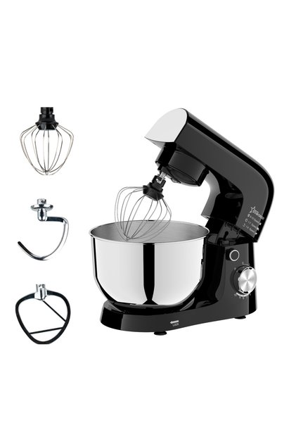 Πολυκόφτης SKM-1015BK, 1500 W, Μπολ από ανοξείδωτο ατσάλι 4,5 L, 5 αξεσουάρ, 10 ταχύτητες + Pulse