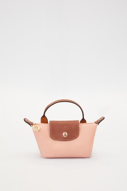 Pink Leather Cover Detailed Handbag