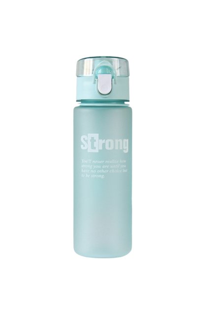 Pastel Water Bottle for Kids, Leakproof, Minimalist, Quote, Bottle for School