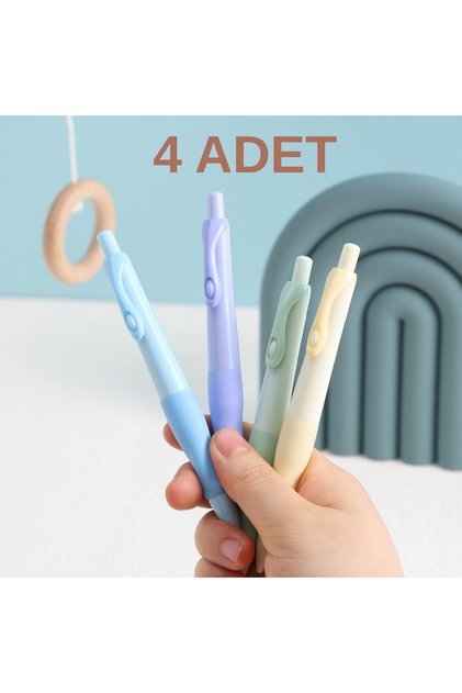 Jumbo Pastel 0.7 mm Uçlu Versatil Kalem Kalem Seti – Kalın Uçlu Kalem Seti 4'lü
