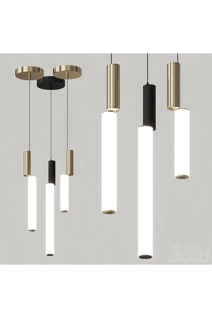 Pendul LED, Lumien Negru, 12W, Lumină Neutră (4000K), Corp din Aluminiu, Abajur Acrilic