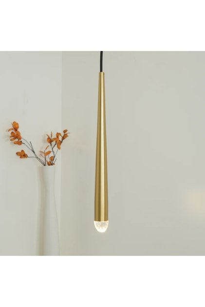 Κρεμαστό φωτιστικό εξοπλισμένο με LED, Dolce, 3W, 3000K (θερμό φως), 3x3x50εκ.