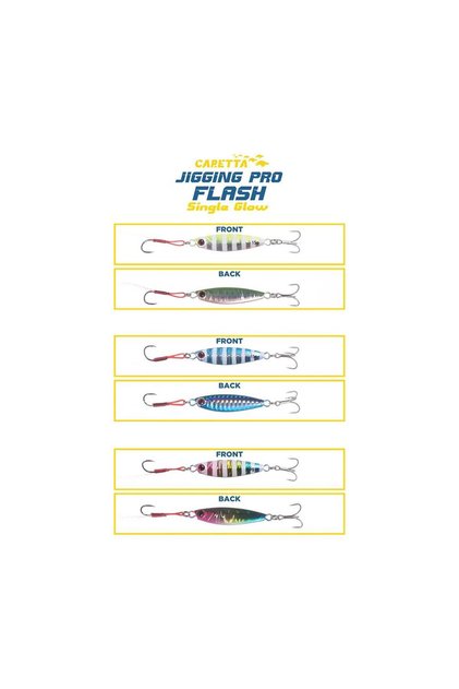 Jigging Pro Flash Single Glow Jig Yem