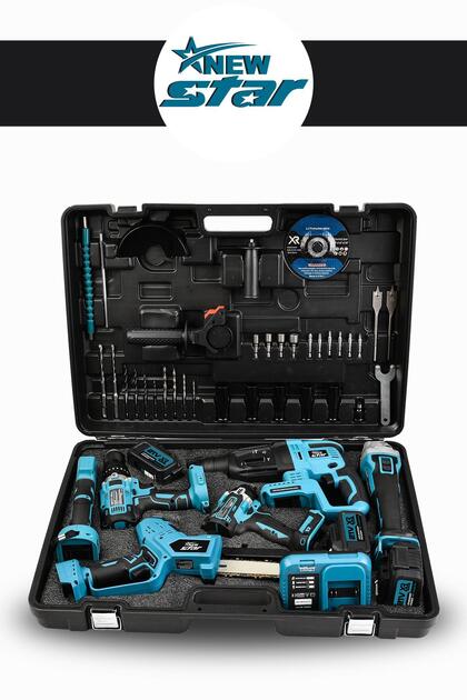 Newstar New Star 6'LI SET hilti+taşlama+somun s+vidalama+bağ