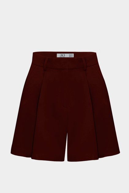 Premium Lowry Wide Leg Midi Boy Dokuma Şort
