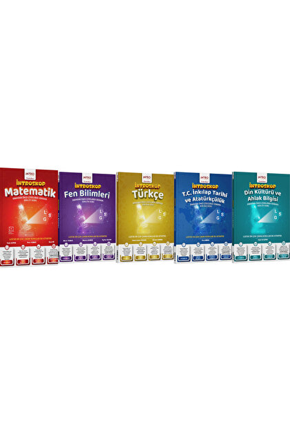Mozaik Yayınları İntro Yayınları 8. Sınıf LGS Matematik Fen Türkçe
