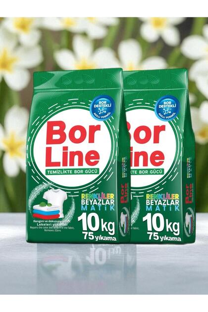 2 Adet 10 kg Renkliler İçin Toz Deterjanı