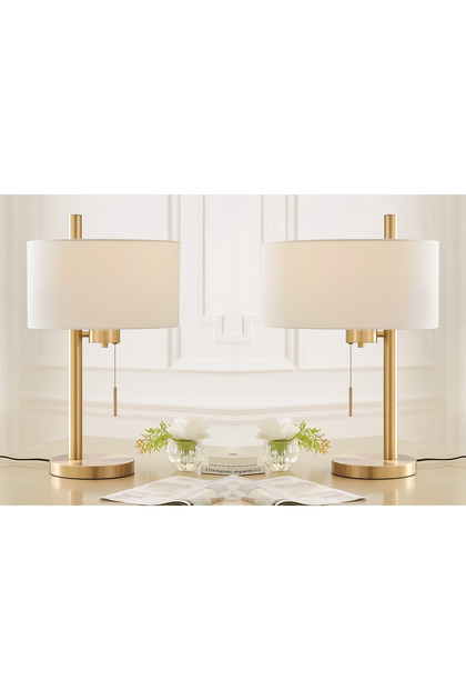 Set of 2 Lamps with a Unique Design