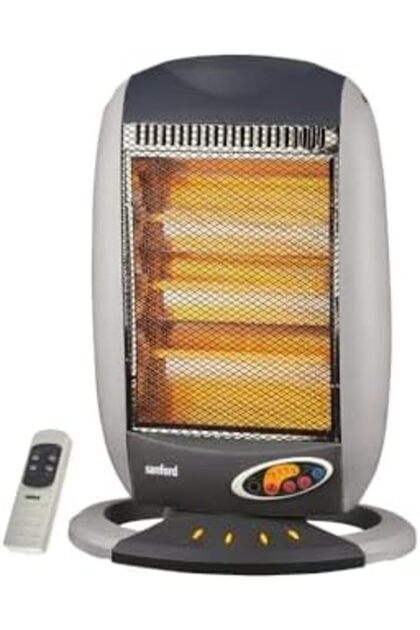 1200W Halogen Room Heater with Oscillating Function