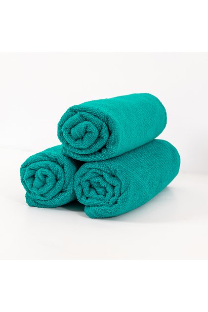 3 Pieces 50 X 90 cm Microfiber Hand Face Hairdresser Barber Fitness Athlete Towel Does Not Retain Stains and Hair Dye