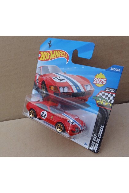 HOT WHEELS Ferrari 365 GTB4 Competizione Diecast Model Araba (1:64