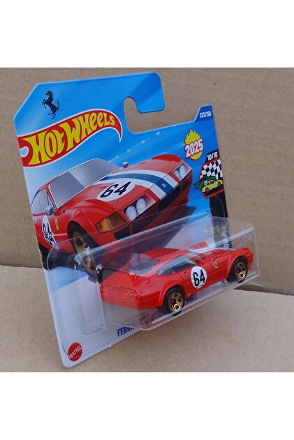 HOT WHEELS Ferrari 365 GTB4 Competizione Diecast Model Araba (1:64