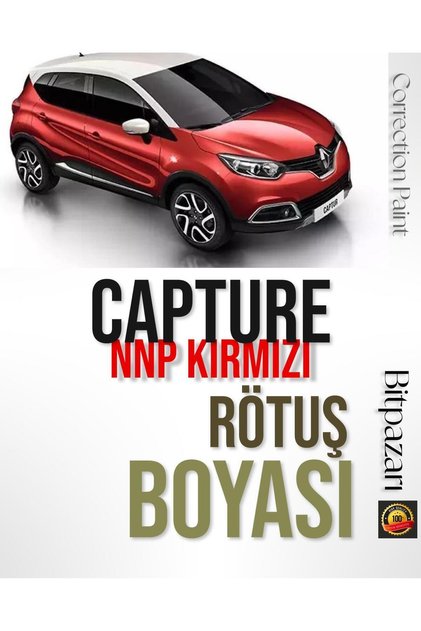 Renault Capture Nnp Pearlescent Flame Red - Professional Touch up Paint // Double Bottle 20+20ml.