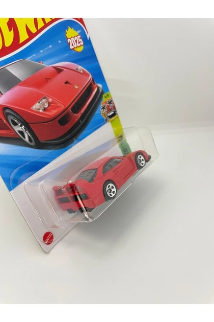 HOT WHEELS Ferrari F40 Competizione Long Card Red 2025 Collection
