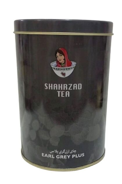 Sharzad Tea Earl Grey Plus 500 Gr Metal Kutu Yogun Bergamot Aromalı Çay 2 Adet