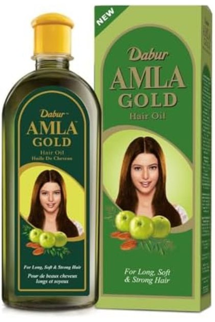 Amla Gold Hair Oil 200ml | With Amla, Almond & Henna | For Long, Soft, Strong & Beautiful Hair