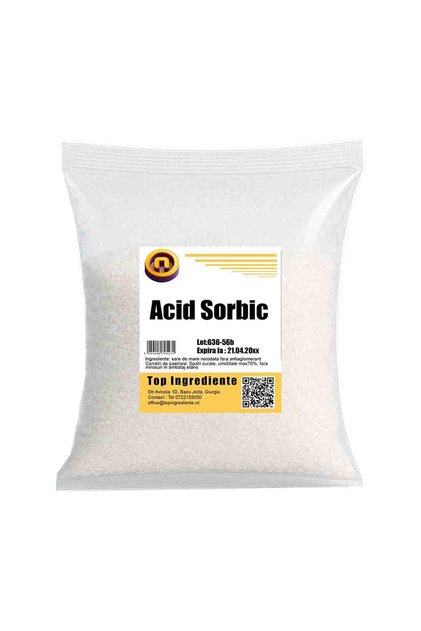 Acid Sorbic – Conservant Alimentar și Eficient - 250g