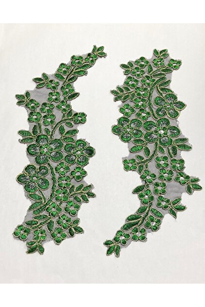 Guipure Applique / Glitter Applique / Set of 2