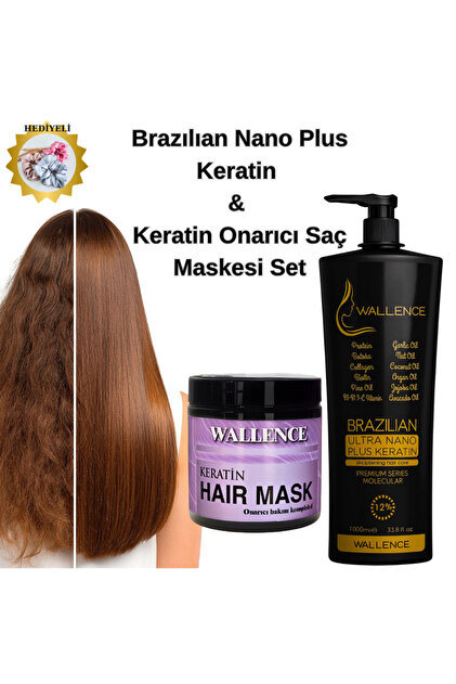 wallence Brazilian Ultra Nano Plus Keratin & Keratin Hair Mask 2