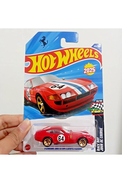 HOT WHEELS Ferrari 365 GTB4 Competizione 2025 Model Uzun Kart 1:64