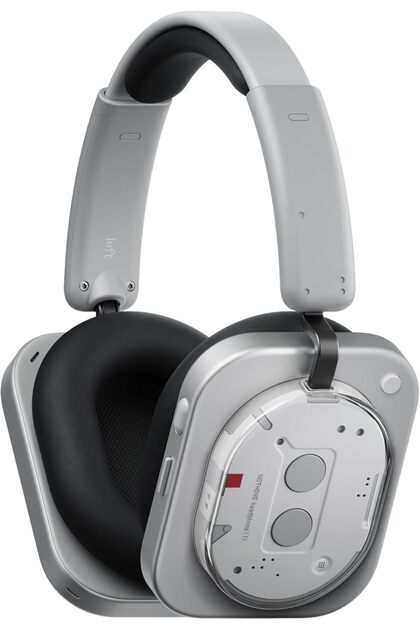 Headphone (1) Wireless Over Ear Headphones with Active Noise Cancelling, Up to 80 Hours of B