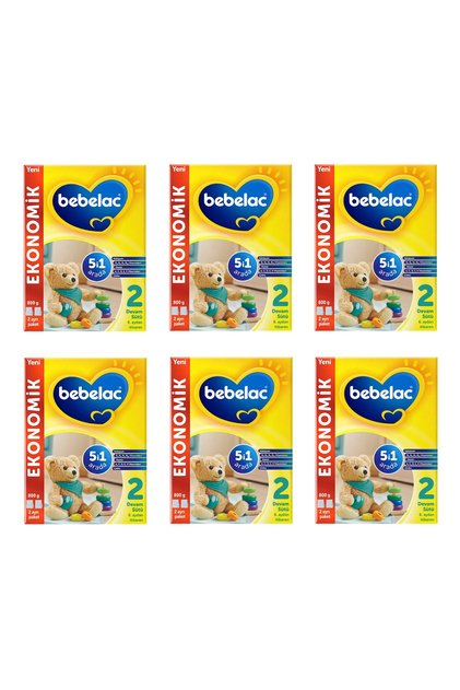 2 Devam Sütü 800 G x 6 Adet