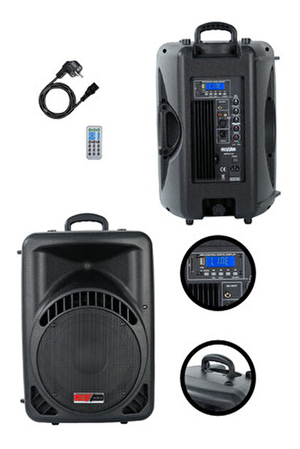 送料無料 12音色Alnico5/6.5/6.5/7.5k カスタムサーキット Lastvoice Ample-12A Aktif Kabin Hoparlör 12 İnç 800 Watt Bluetooth