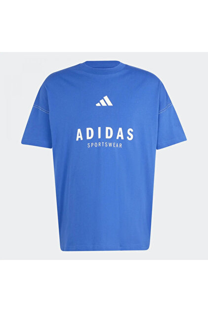 adidas All Szn Graphic Erkek Mavi Tişört - JJ3661 - Fiyatı, Yorumları
