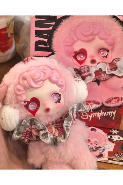 DMR Accessoire 6 ADET skullpanda labubu kutu rasgele renk 6lı set
