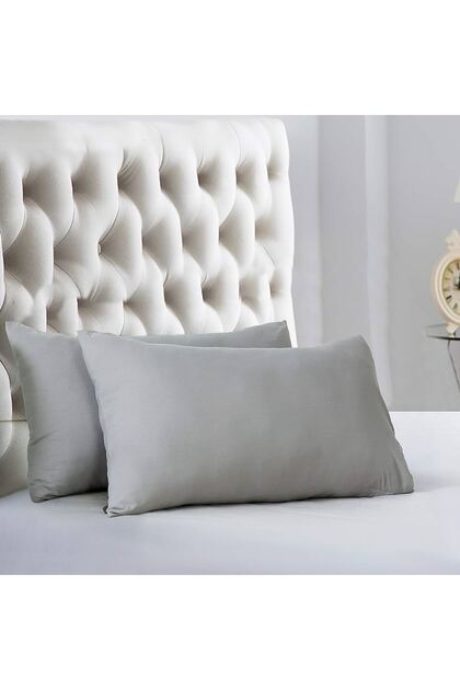 Solid Color with Cover | 2 Pillowcases Cotton 50X70 cm