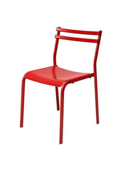 IKEA Genesön sandalye, metal kırmızı - Fiyatı, Yorumları