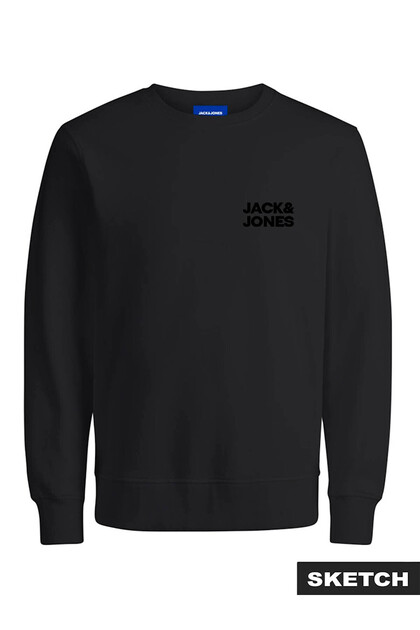 Jack & Jones Men's Crew Neck Knitted Sweatshirt - 12243116 - View #4