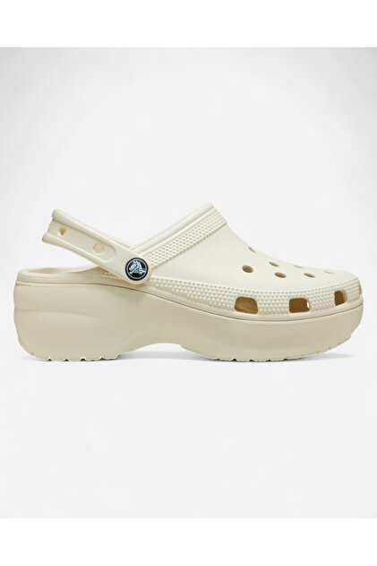 Crocs Classic Platform Clog W Kadın Krem Terlik 2067502Y2 - Fiyatı