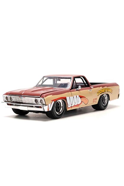 Jada 1:24 Looney Tunes 1967 Chevrolet El Camino Die Cast Model
