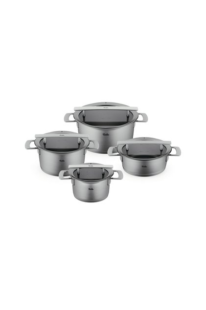 Phi Collection Cam Kapak 8 Parça Tencere Seti