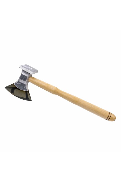 Ciocan șnițel cu topor, oțel inoxidabil / lemn / 6426102000610