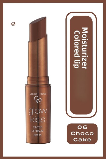 Goldn rose Lip Moisturizer - Gr Glow Kıss Tınted Lip Balm Choco Cake No:06(86911190440831)