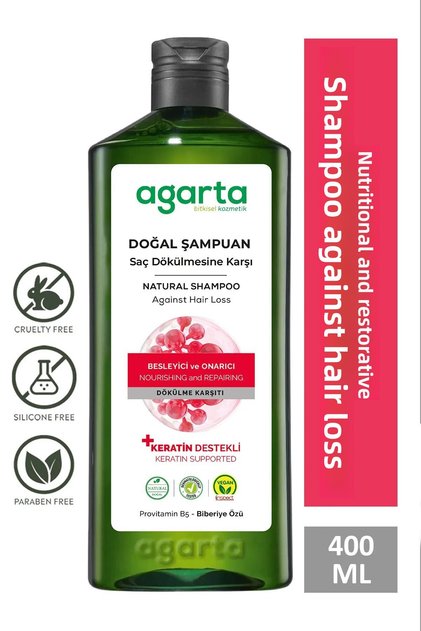Natural Shampoo Anti-Hair Loss Solution 400 ml