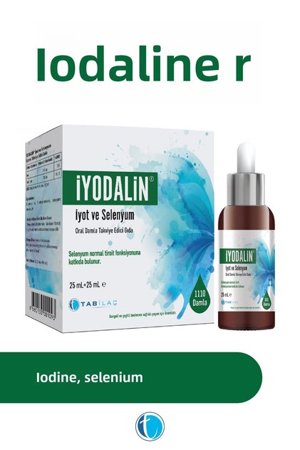 Iodalin iodine & selenium 25+25ml 8680133001093