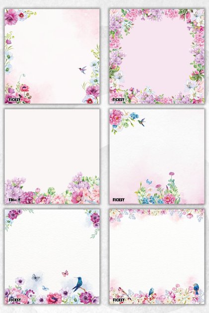 Flower Notepad - 9*9 cm Size - 50 Sheets - Notepad - Memo Pad - Unlined Note Paper - to Do List