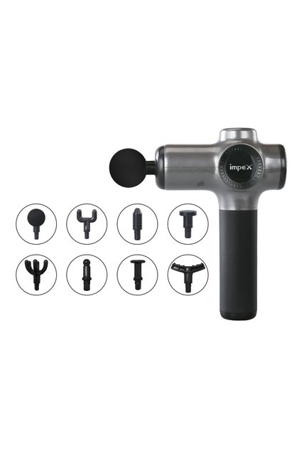 Portable Massage Machine | 8 Massage Heads | 3300 RPM | Rechargeable | 2-Year